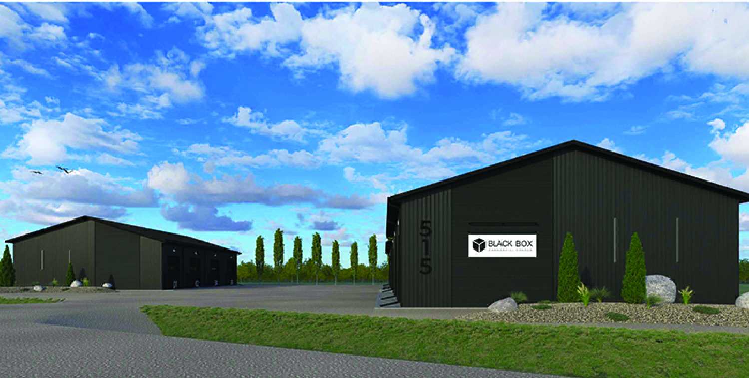 A rendering of the commercial condo units that will be located in Eastgate Business Park